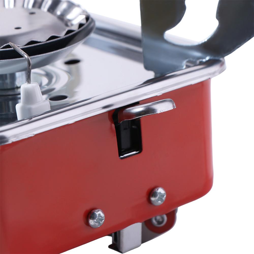 High Power Folding Gas Burner Compact Fondue Gas Cooker Cookware Square Cassette Stove  Picnic