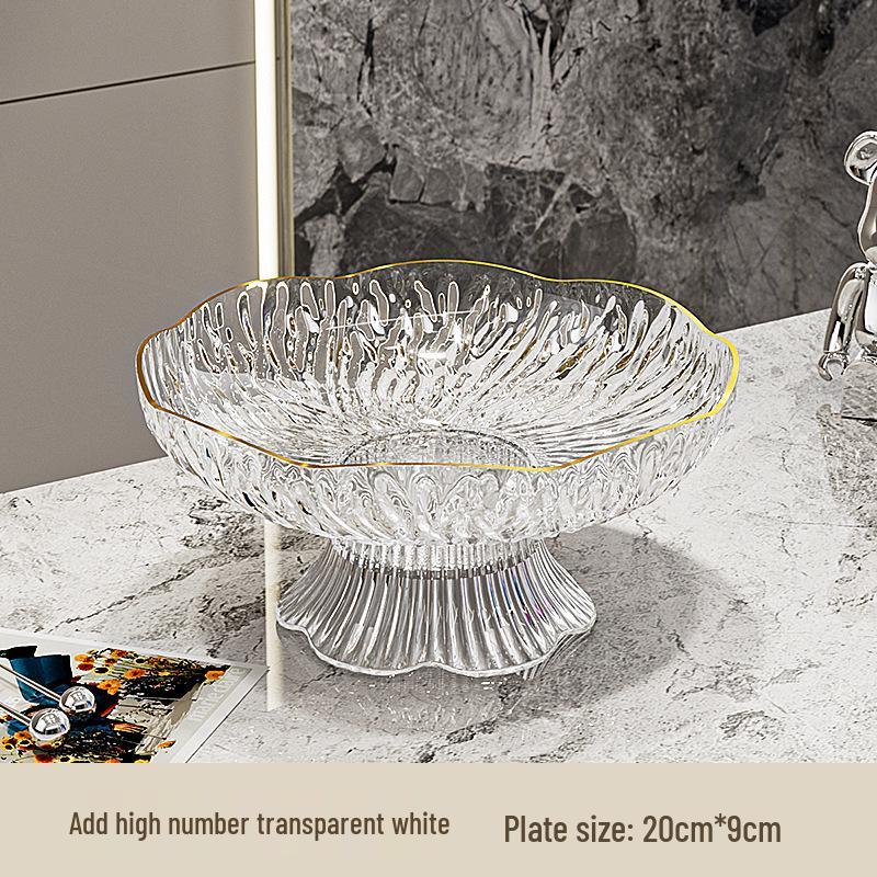 

Элегантный набор фруктовниц с цветочным узором - Стильный декор для журнального столика в гостиной