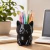 Cat Pen Holder, Cute Kitty Desk Organizer for Stationery Storage, Large Capacity Pencil Stand for Office Home, Creative Storage Box Gift