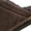 Men' Leather Ire Shoes Slippers, Warm Sheepskin Wool 44