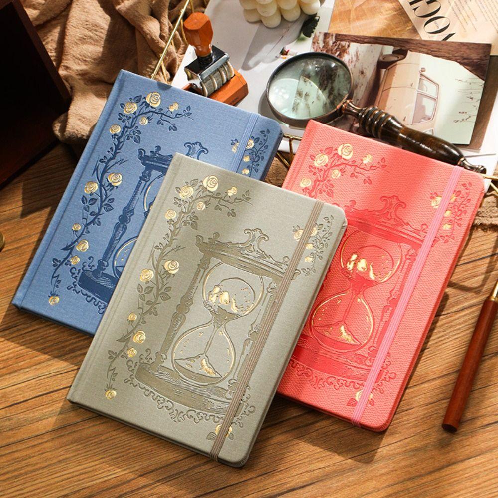 Vintage PU Leather Vintage Diary PU Leather Hardcover Notebook Work Notepad Daily Journaling