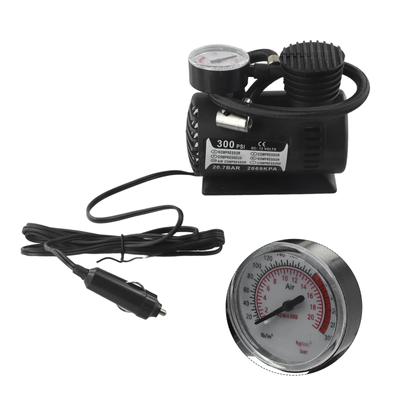 Auto Motorcycle Portable Ball Games Bicycle Air Compressor Car Air Pump Metal ABS Ball Games Monitor Brightness
