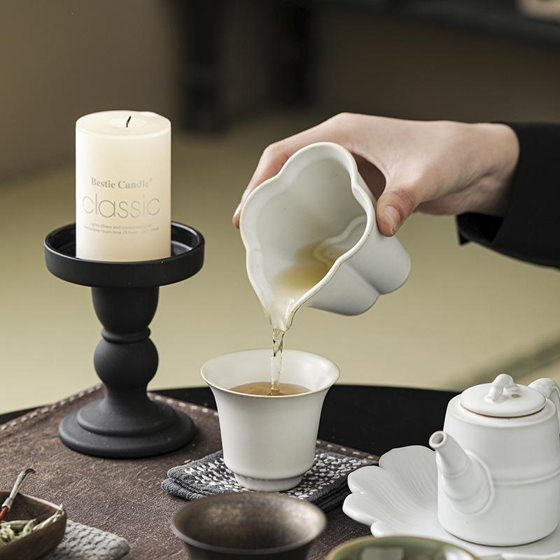 Blue-White Gongfu Tea Cup Set | Handmade Dehua Porcelain Cups - Fragrance/Sipping Cup | Individual Tea Tasting Cups