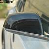 For Tesla Model X 2016 2017 2018    Carbon Fiber Car Rearview Mirror Cover Trim Side Wing Mirrors Cap Accessories