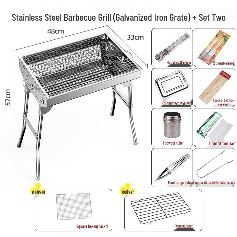 Portable Folding BBQ Grill