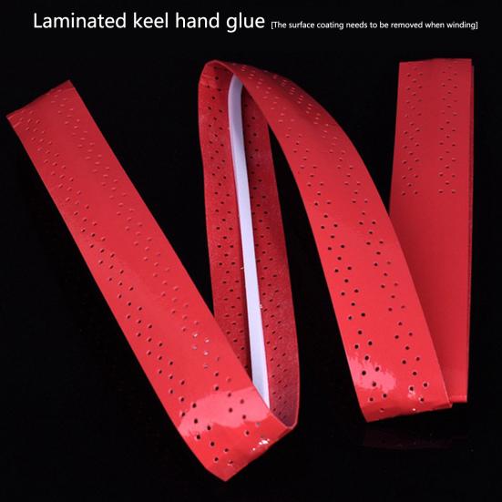 1 Roll 1.1m Rod Handle Grip Resilient Sweat-absorbent Non-slip Soft Badminton Grip Sweatband Fishing Supplies