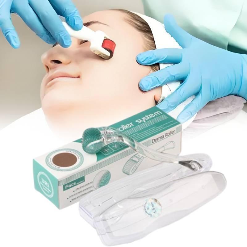 Roller Needles Micro Needle System Skin Anti Ageing Acne Stretch Cellulite Marks