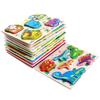 Children's Cartoon Three-Dimensional Puzzle Dinosaur Animal Traffic Shape Pairing Puzzle Toy Gift