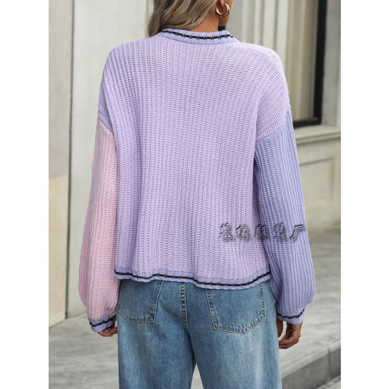 Women S Loose Knit Cardigan Sweater Long Sleeve Casual Commute Style