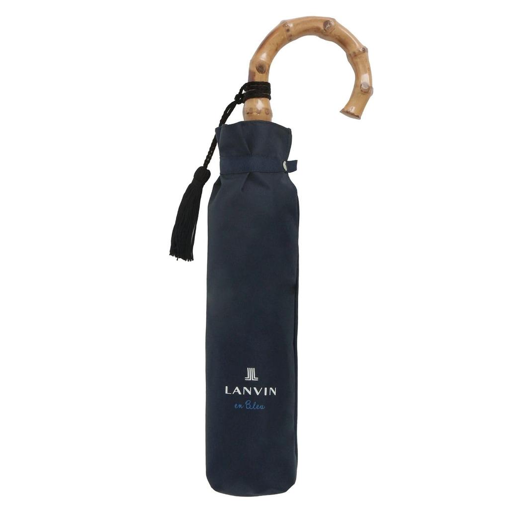 Moonbat Folding Rain or Premium Light Heat and UV Solid Logo Parasol, Shine, Blocking, Protection, Embroidery, Blue, 22-084-11977-02