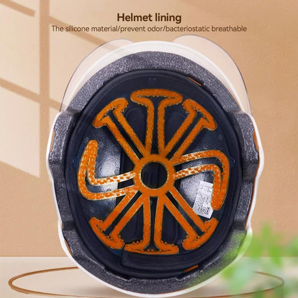 Căptușeală din silicon pentru căptușeală pentru cască de motocicletă Tampă anti-deformare pentru căști Ventilați căptușeală de ventilație pentru căști de ciclism respirabilă