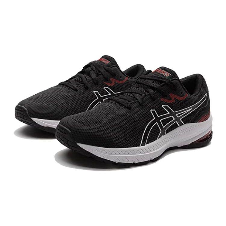 Asics GT 1000 11 GS Black Electric Red Kids Sneakers 1014A237-008