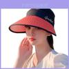 Summer Sun Protection Hat With Large Brim For Women Outdoor Beach Shade Cap