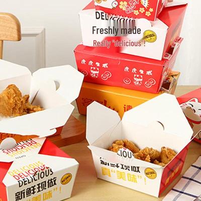 Disposable Korean Fried Chicken Takeaway Boxes
