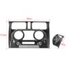 Manual Car Air Conditioning Central Control Panel Decoration for Suzuki Jimny JB64 JB74 -2023 Interior Mouldings