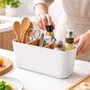 Save Space Toothbrush Holder Detachable Bathroom Organizer Desktop Storage Box  Bathroom