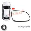 1pc Car Auto Left or Right Hand Side Door Wing Reaview Mirror Glass Heated Replacement for Chevrolet Spark 09-15 Beat 16-21