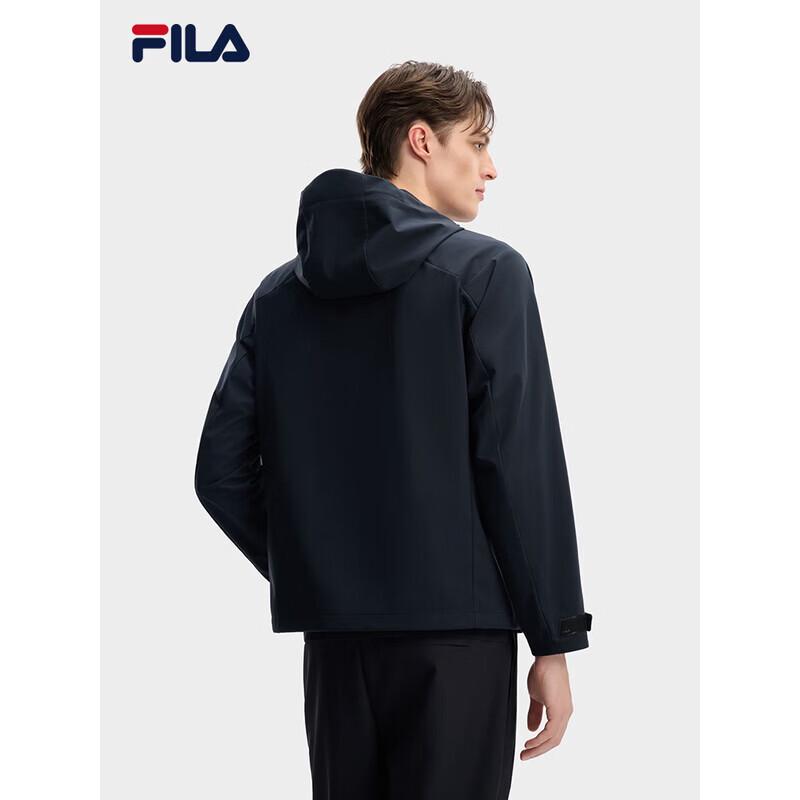 FILA Men's 2026 Spring Hooded Woven Jacket