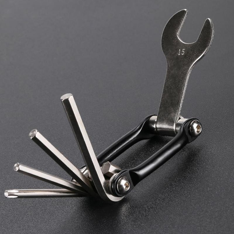 Mechanical Repair Equipment Improvement Tool Set Camping Maintenance Gears for Easy Carrying and Efficient Bike Fixes
