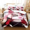 3d Print Anime Kawaii Girl Mori Calliope Bedding Set Bedroom Soft Modern Bedspreads Comefortable Duvet Cover Quilt Pillowcase