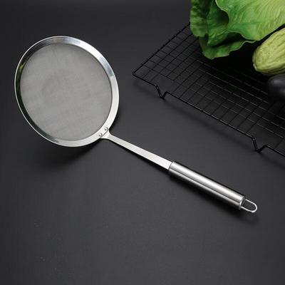 16CM 304 Edelstahl Feinmaschiger Ölabschöpflöffel