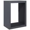 VidaXL Portant de bois de chauffage anthracite 60x40x80 cm acier, magasin de bûches, porte-bûches de cheminée, support de 850998