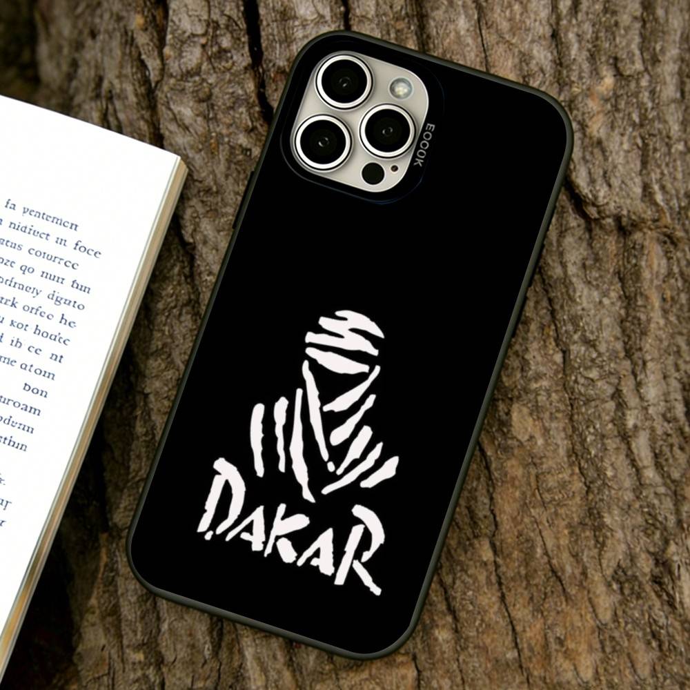 

Чохол для телефону в стилі R-Rally x D-Dakar Для iPhone 17,16,15,14,13,12,11 Plus,Pro Max,XS,Кольоровий Сріблясто-Чорний iPhone17Air