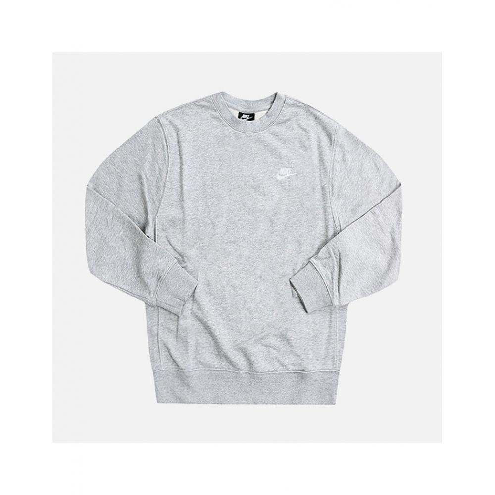

Nike Club Swoosh Sweatshirt Bv2667 063 GreyM 95