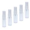 Mini Spray Bottles Set of Clear for Business Sparkling Fun Design (20ml Each), 5, Plastic, Liquids, Cosmetics, Storage, Refilling, Travel, Trips,