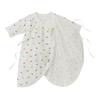 Miki House Hot Biscuits Combi Boys and Baby Undershirt, Girls, Newborn, Clothes, Blue, 50cm, 70-2309-492
