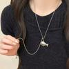Silver Adjustable Sweater Chain Elegant Charm Jewelry Accessory Gift  Fashion