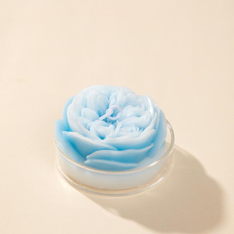 Austin Rose Scented Candle Ornament - Creative Mother s Day Gift Rose Flower Fragrance Souvenir