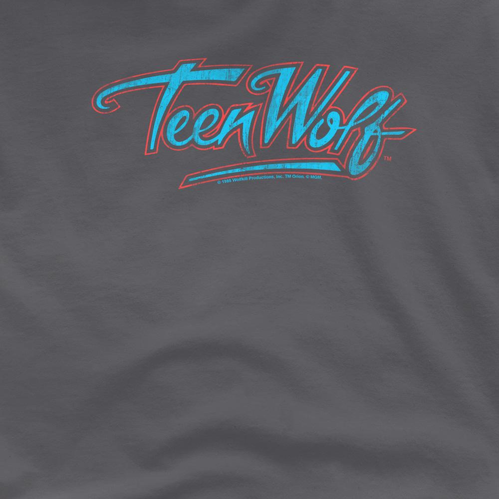 Teen Wolf Unisex Adult Neon Logo T-Shirt