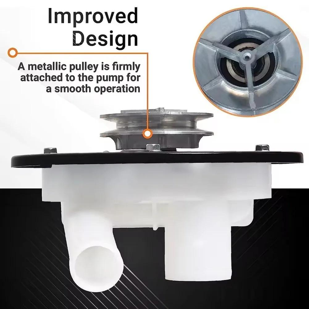 1PC Washing Machine Drainage Pump 7.1 Inch For Consistent Washing Machine Operation Replacement Plastic Dryer 21001906 Parts