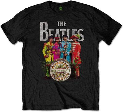 'SGT Pepper' de The Beatles (Negro) Camiseta