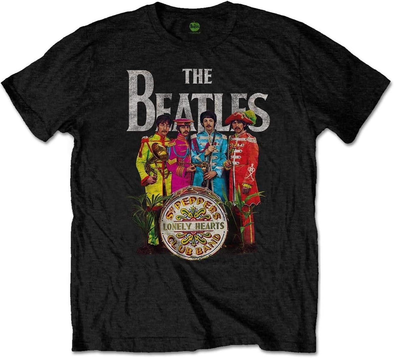SGT Pepper  Битлз (черный) Футболка S