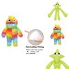 Roblox Rainbow Friends Blue Plush Toy Villain Soft Stuffed Doll Kids Xmas Gift