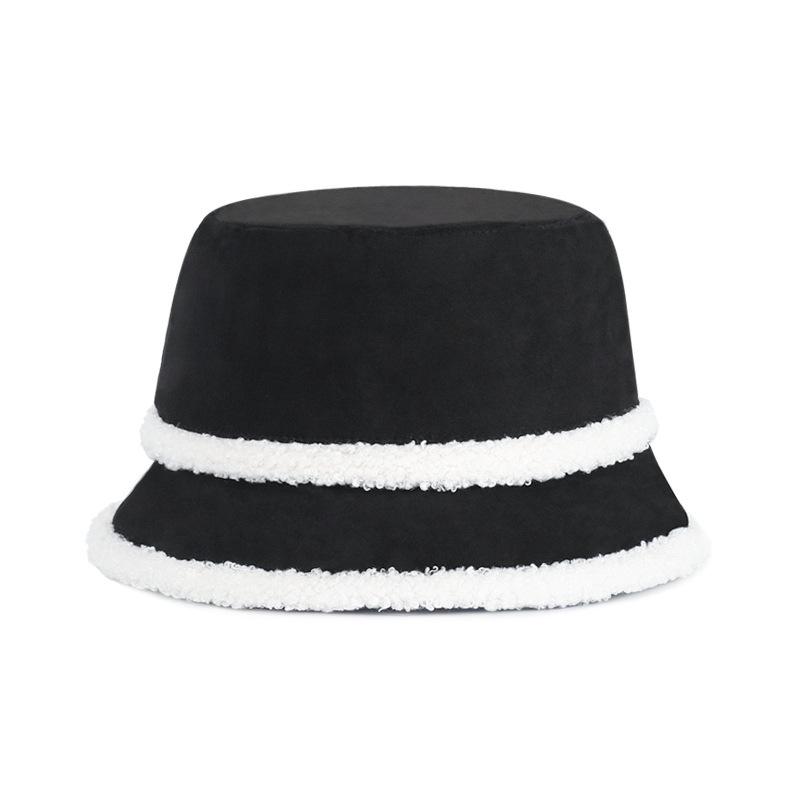 Women's Plush Fisherman Hat - New Autumn/Winter Style, Small Fragrance, Warm and Elegant