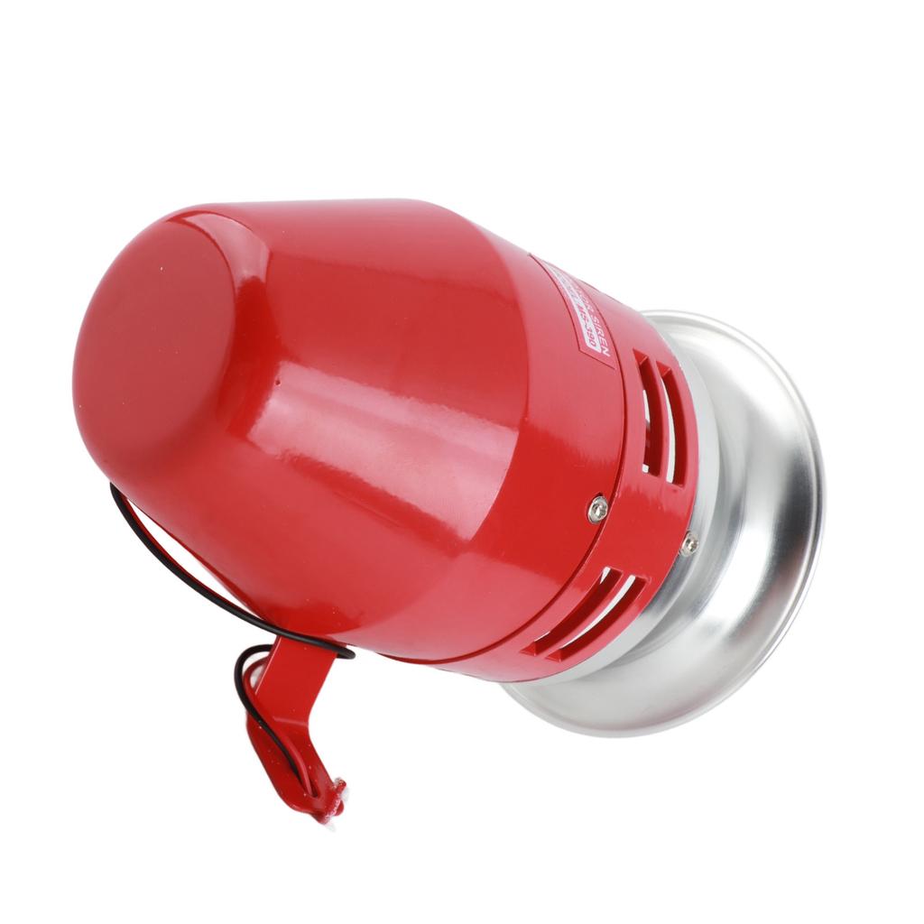 Electric Motor Siren 125dB Motor Driven Buzzer Sound Alarm Horn Siren for Home Factory School Ranch