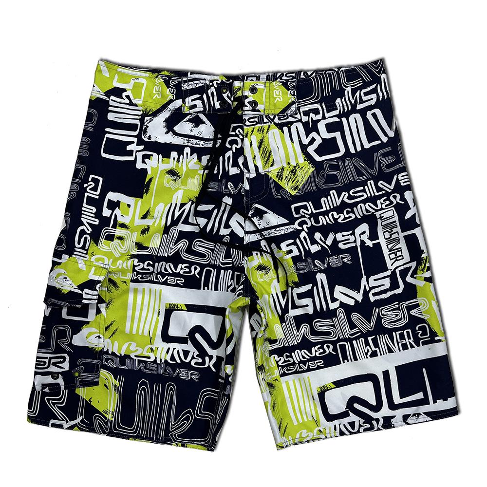 Billabong Men's Quick-Dry Plaid Black Surfing Shorts (2023)