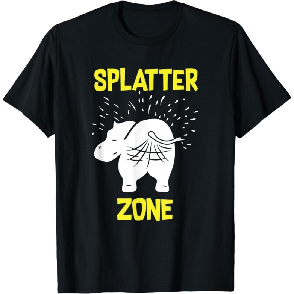 

Hippo - Wildlife Animal Hippopotamus Funny Hippo T-Shirt XXXXXL чорний