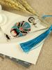 Peking Opera Mask Bookmark Set: Chinese Style, Creative Leaf Design, Perfect for Classmates and Female Students – Great Birthday Gift.