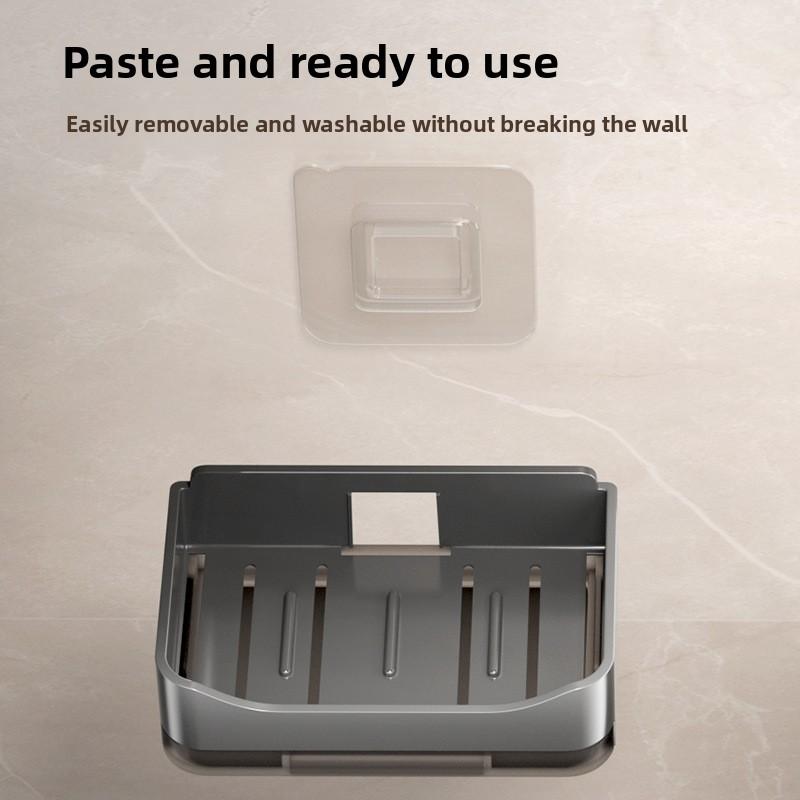 Household Draining Bathroom Wall-mounted Non-stagnant Soap Box