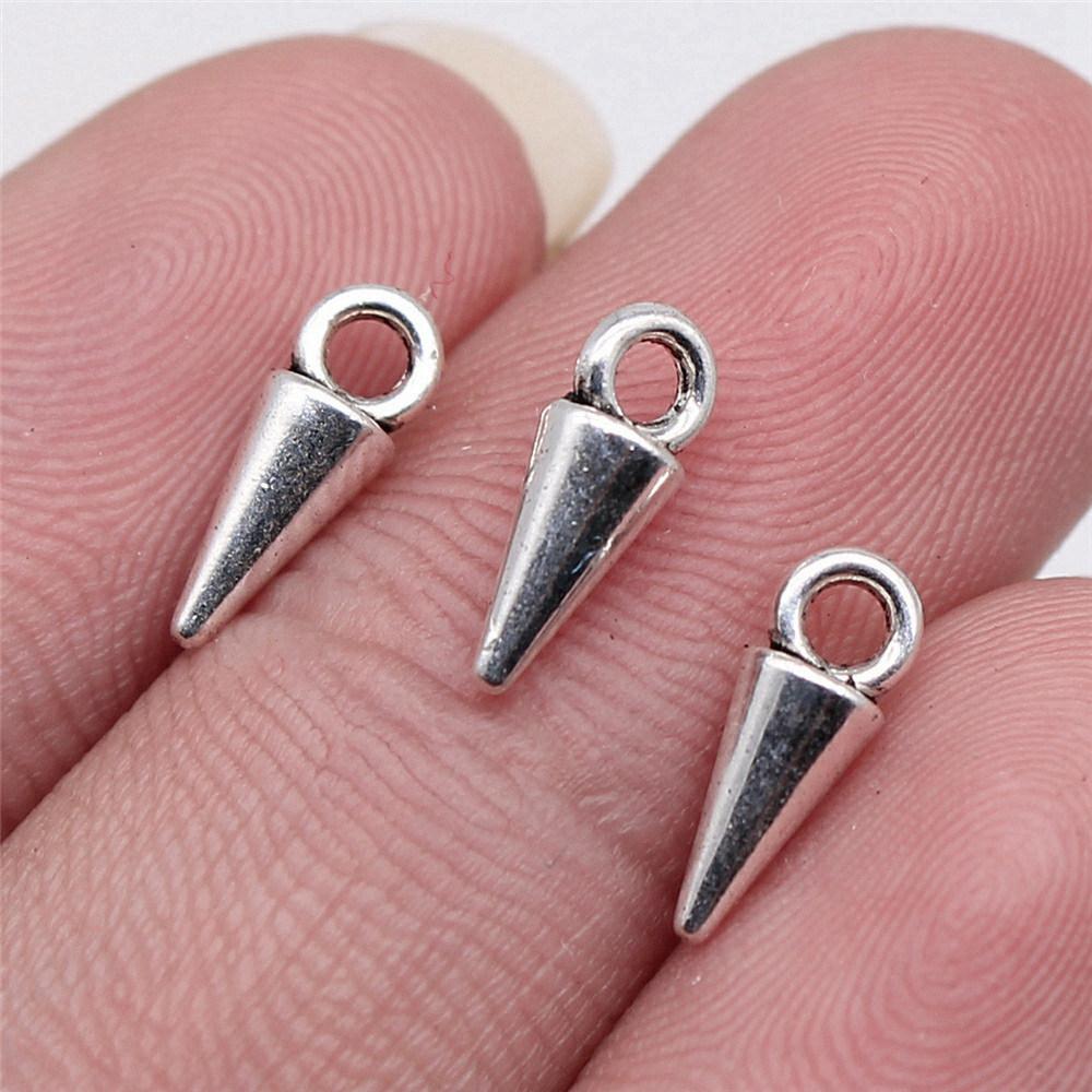 Accessories Parts Cone Shape Pendant End Beads Vintage Jewelry Supplies SA051