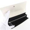 Pristine JIL SANDER Purse Long wallet white leather Women Used