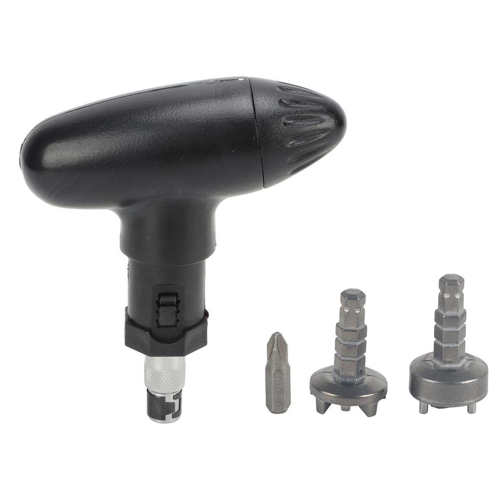 Golf Wrench Ratchet Shoe Spike Driver Removal Tool with Bits Set Kit for Installation