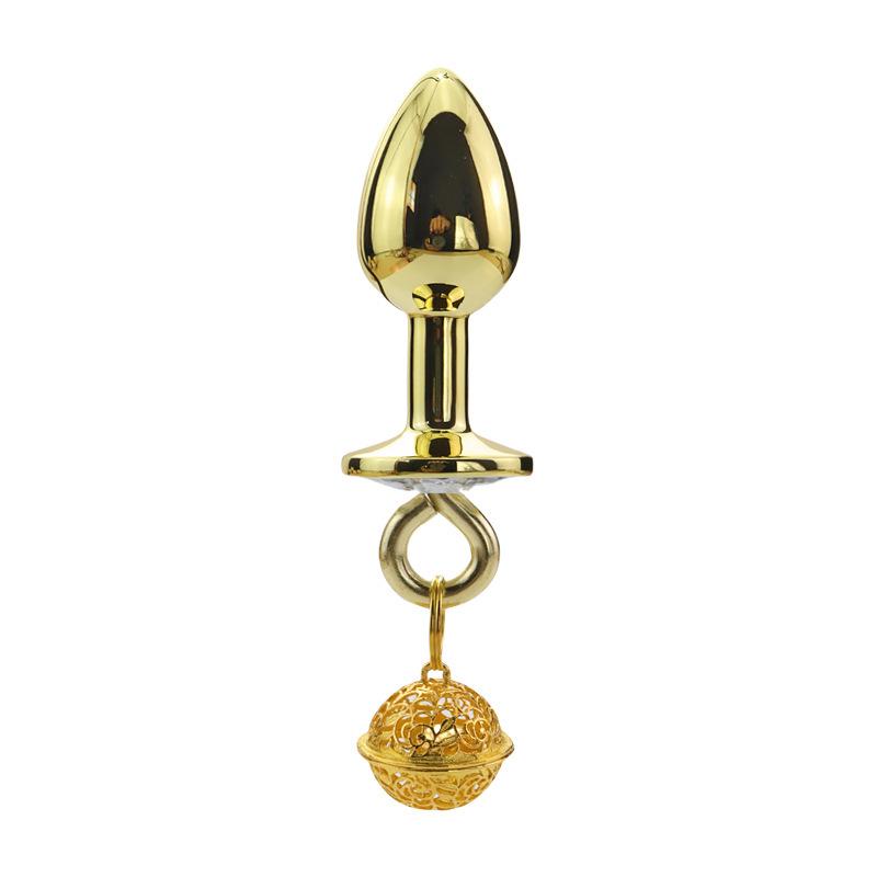 Adjustable SM Nipple Clamps & Bell Butt Plug Set for Adult Pleasure