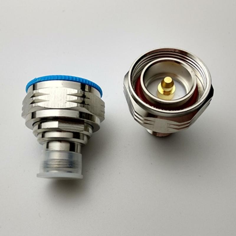 L29 7/16 DIN Stecker auf N Buchse Adapter Konverter N auf 7/16 DIN Adapter für Kommunikationsnetzwerk Zubehör