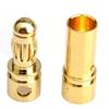 3.5mm Gold Connectors, MaleFemale Plugs for ESC Motors (100 Pairs)
