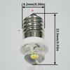 3/4.5/6V 0.5W Flashlight Bulb 6000K White Led E10 Socket Replacement Bulb For Flashlight Lantern Torch Led Bulbs
